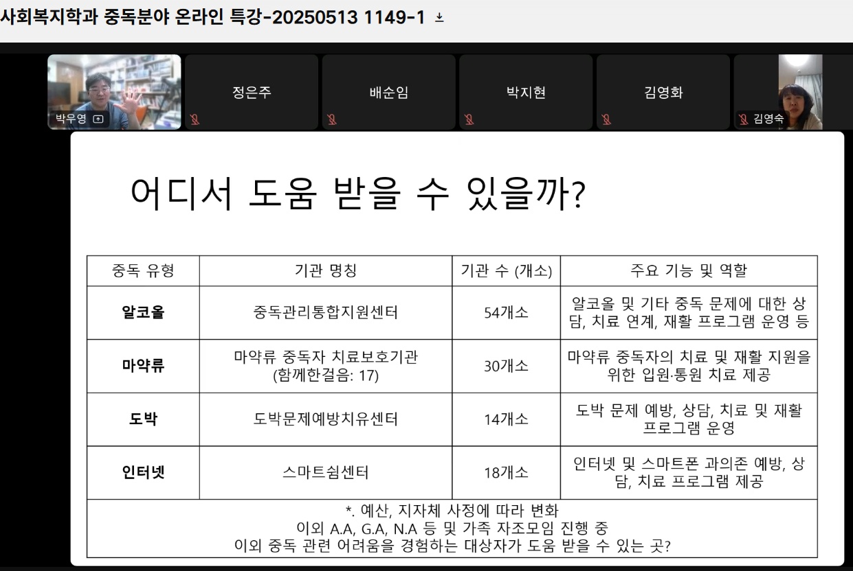 중독 전문가 초청 특강3
