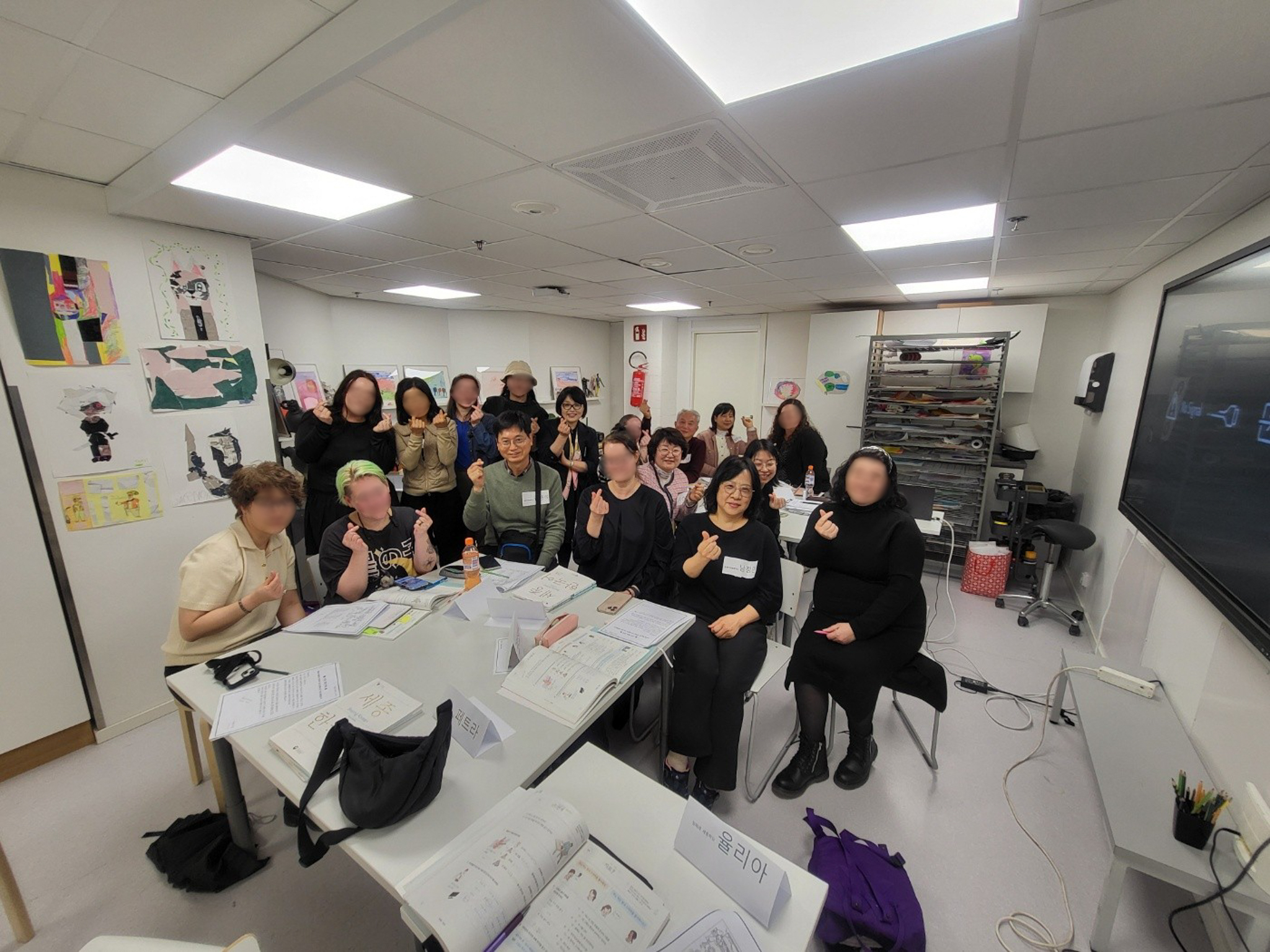 핀란드 탐페레 세종학당 방문 연수3