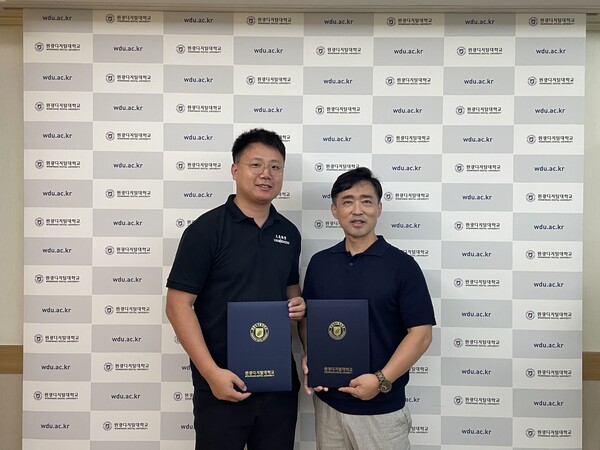 김효철학과장과 소요지 매니저