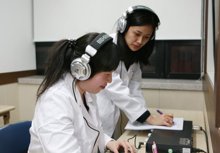 언어치료학과 실습모습