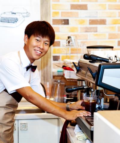 이민우 군 카페 사진