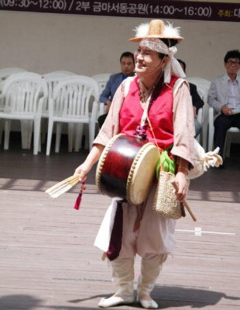 또랑광대 1호 오점순씨