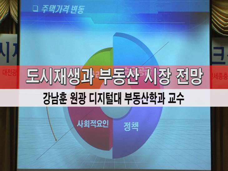 도시재생과 부동산 시장 전망-원광디지털대 부동산학과 강남훈 교수 강의