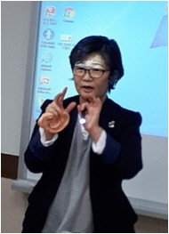 웰빙문화대학원졸업생 용미경 씨