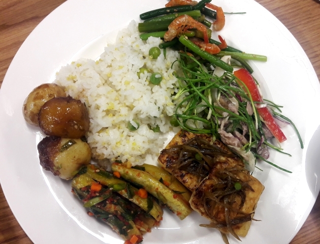 한방건강학과 악선요리연구회에서 만든 음식사진