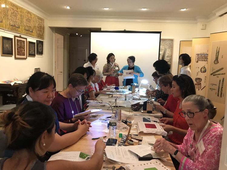 실습해보는 모습