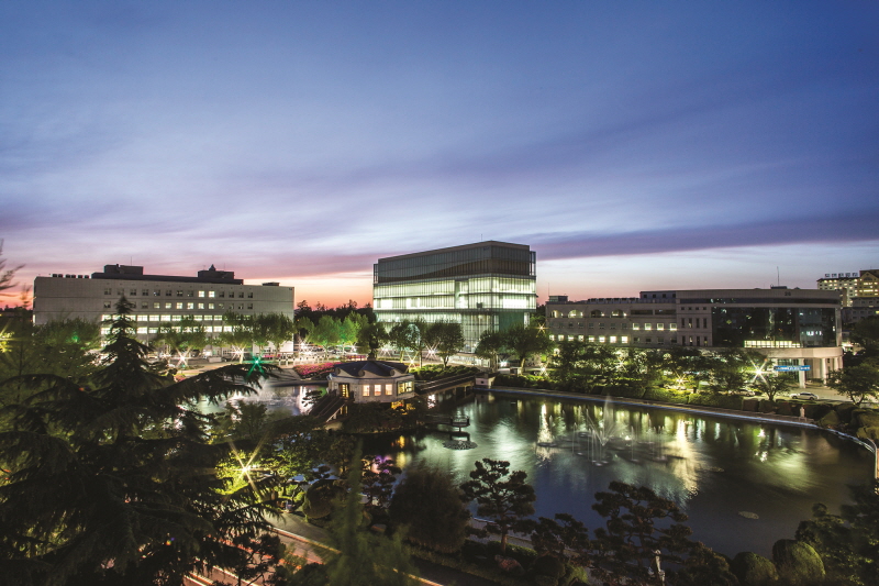원광디지털대학교 익산캠퍼스 전경