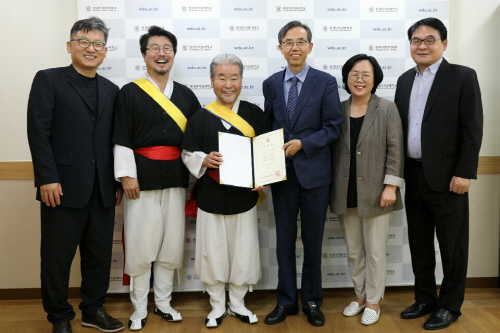 전통공연예술학과 김덕수 명인