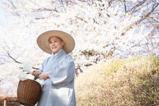 차문화경영학과 동문 선엽스님 사진