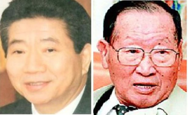 노무현 대통령, 정주영 회장의 모습